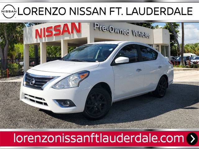2019 Nissan Versa SV — Sedan — 62,890 mi — Fort Lauderdale, FL