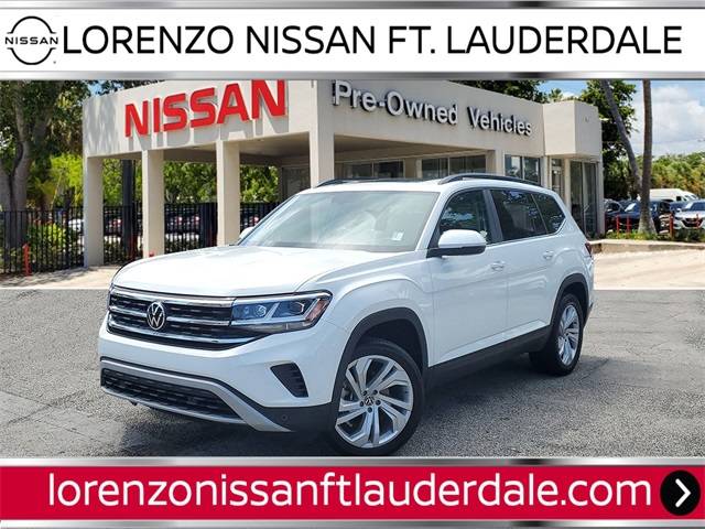 2021 Volkswagen Atlas SE with Technology — SUV — 54,861 mi — Fort Lauderdale, FL