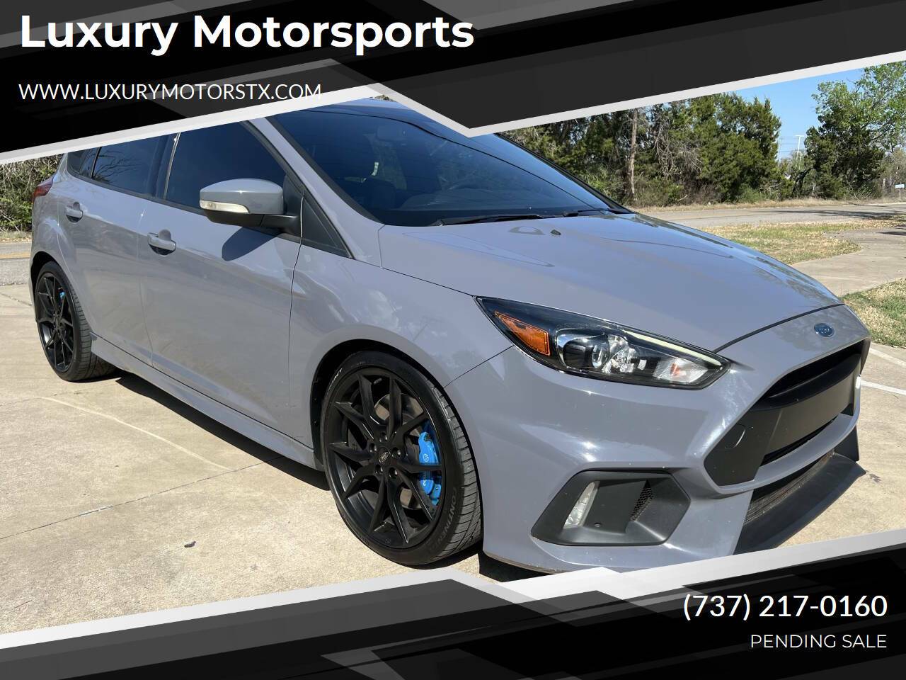 2016 Ford Focus RS — Hatchback — 55,388 mi — Austin, TX