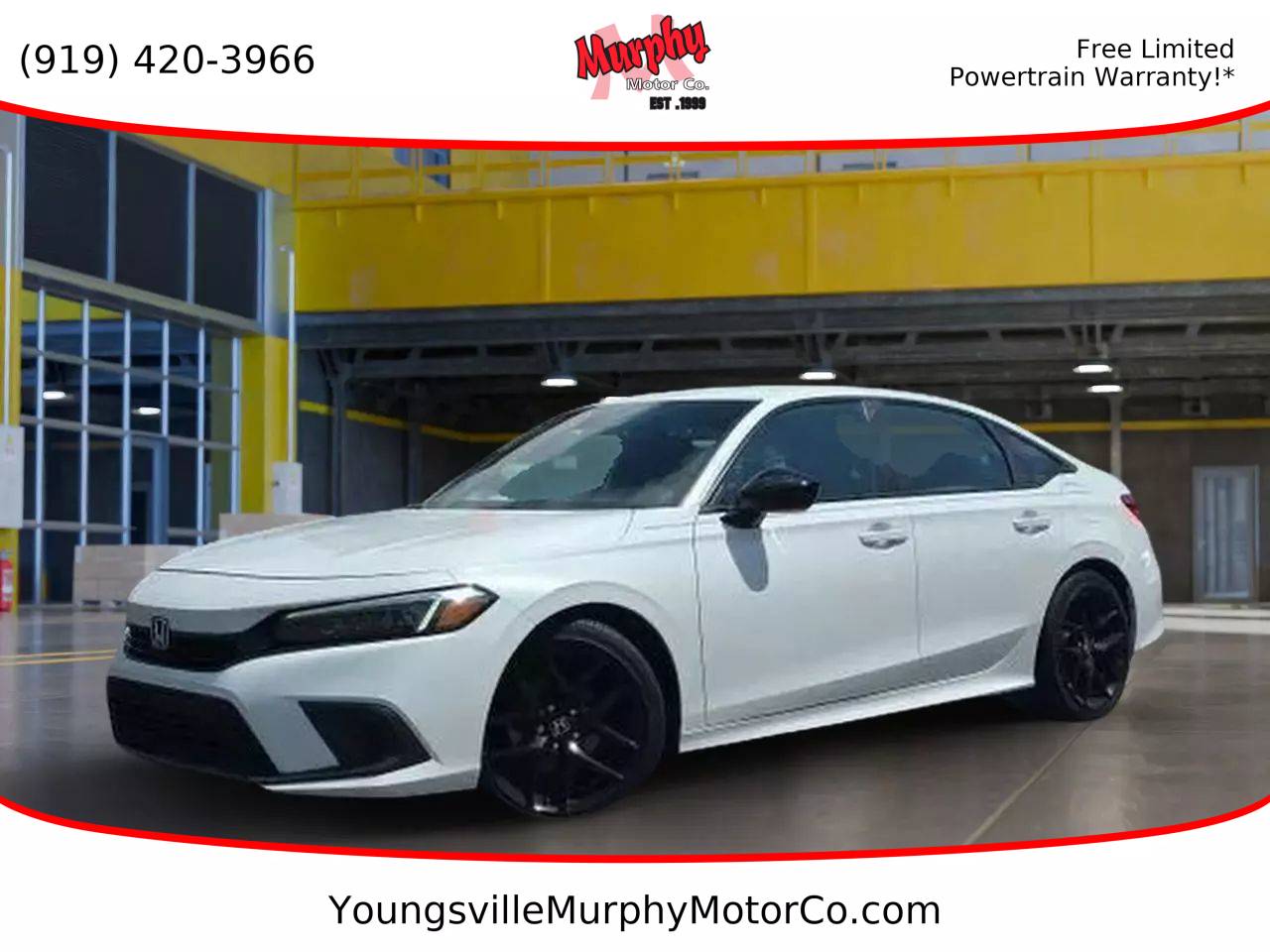2022 Honda Civic Sport — Sedan — 34,627 mi — Youngsville, NC