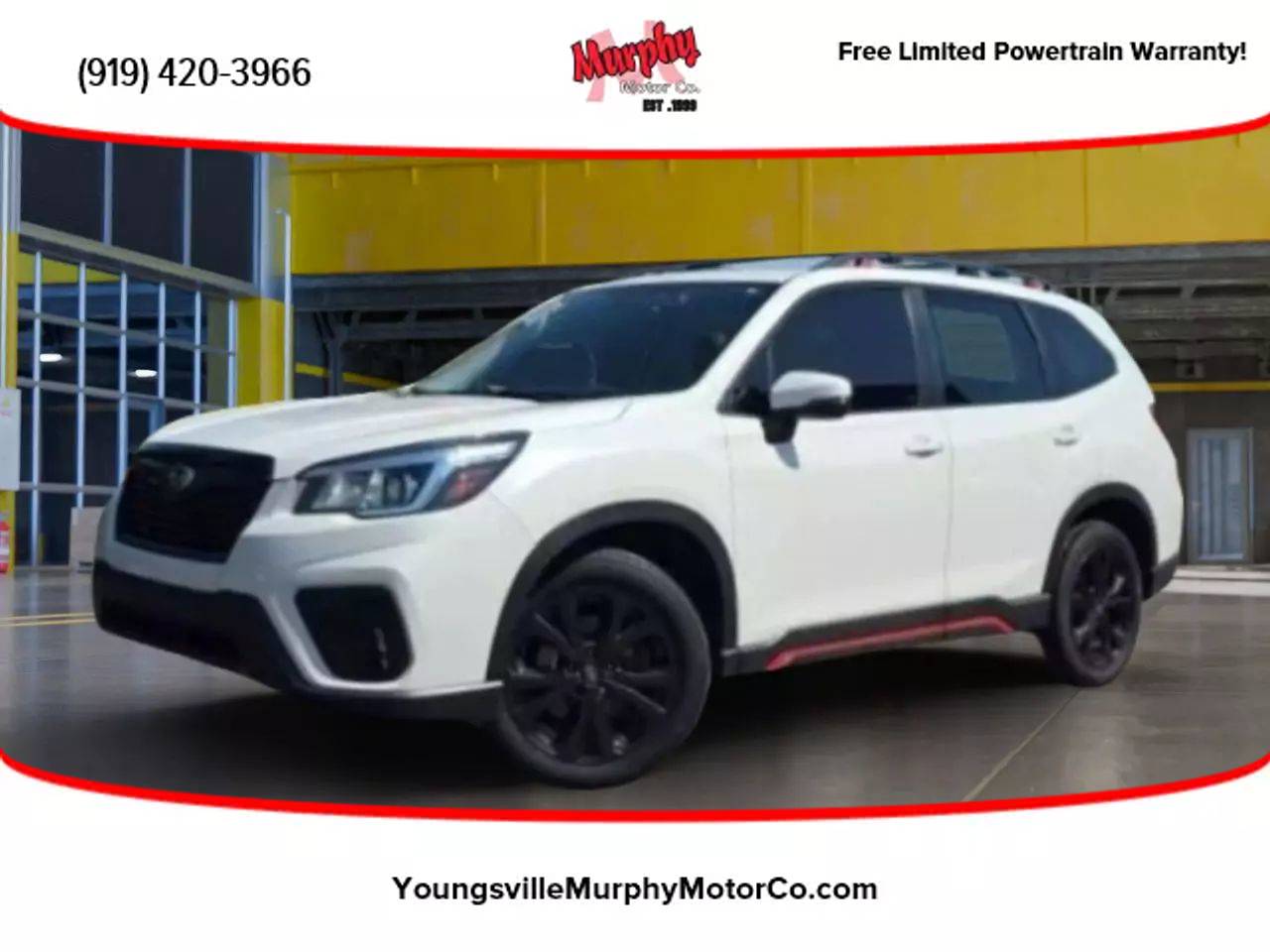 2020 Subaru Forester 2.5i Sport — SUV — 99,910 mi — Youngsville, NC