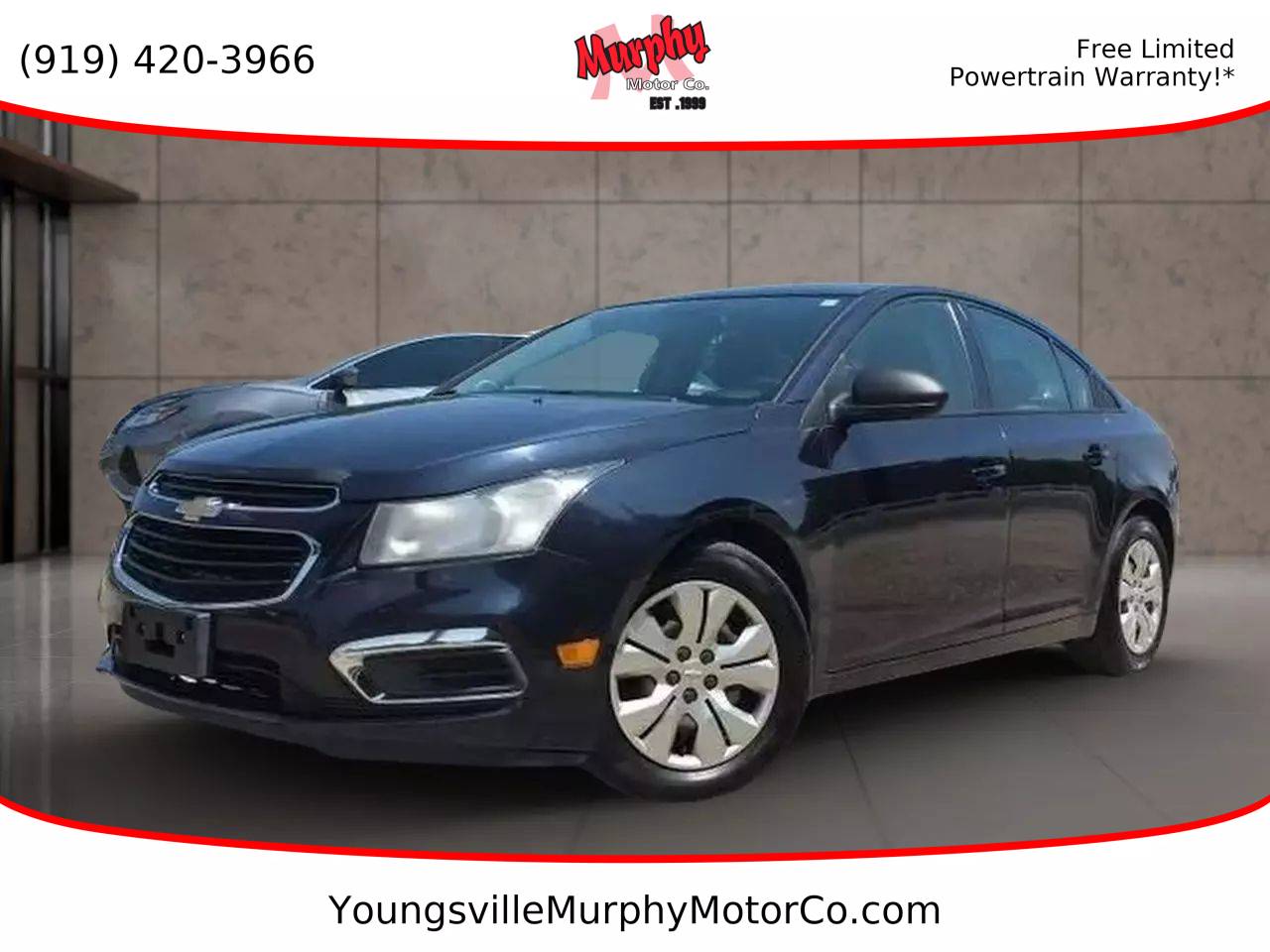 2016 Chevrolet Cruze Limited LS — Sedan — 112,646 mi — Youngsville, NC