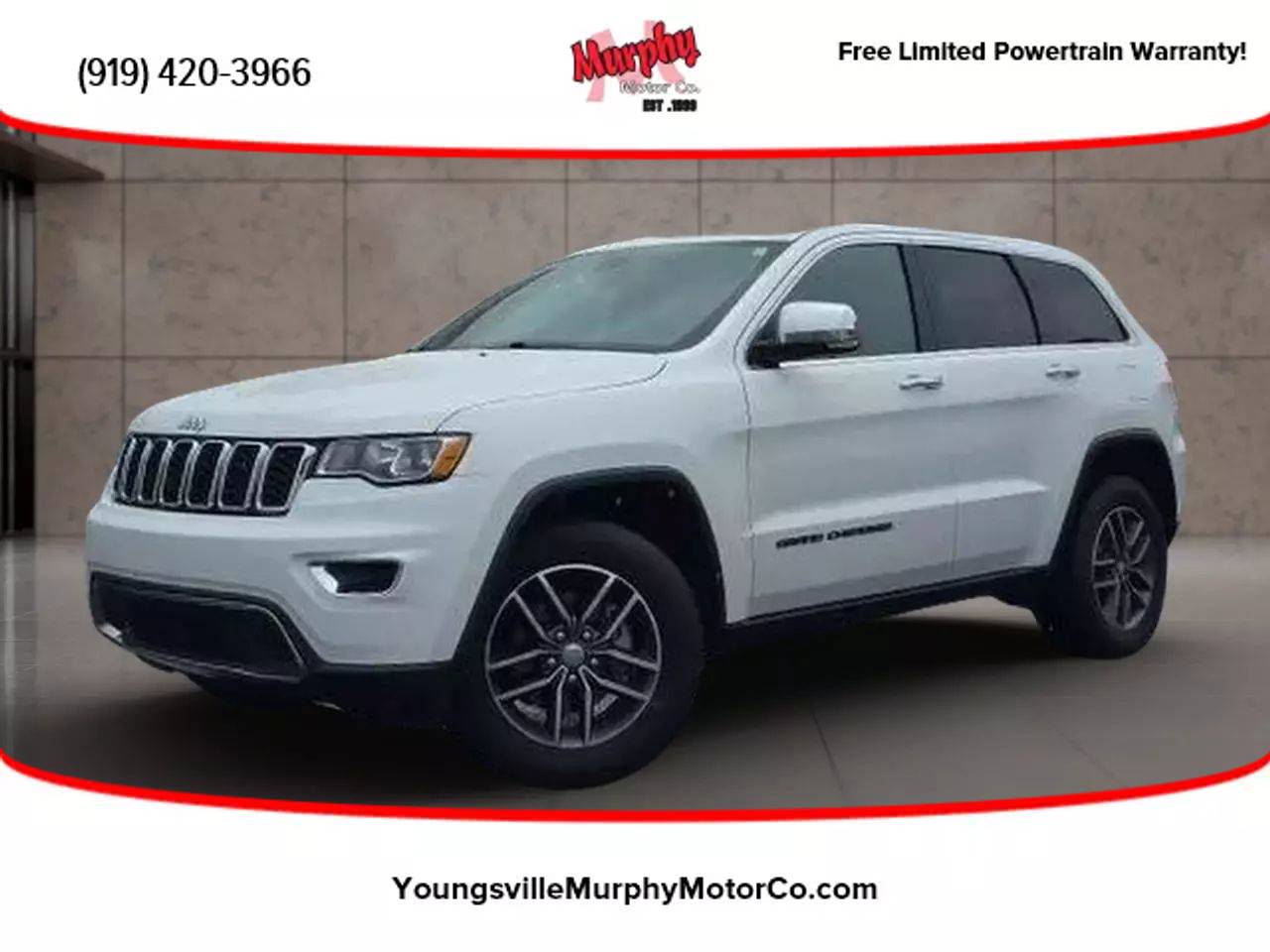 2017 Jeep Grand Cherokee Limited — SUV — 82,288 mi — Youngsville, NC