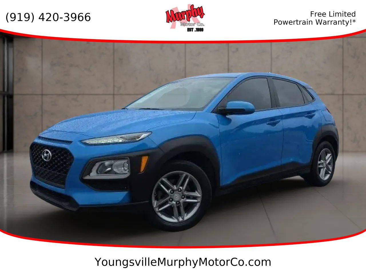 2020 Hyundai Kona SE — SUV — 62,901 mi — Youngsville, NC