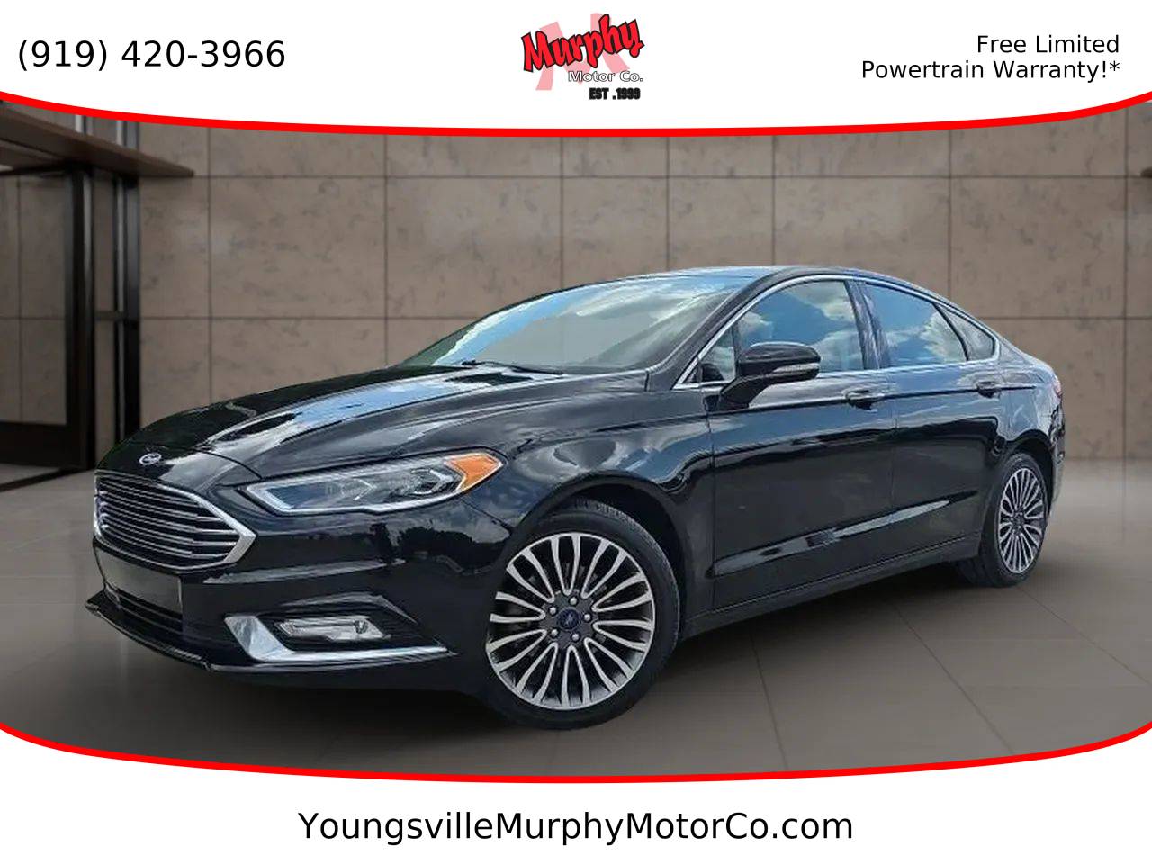 2017 Ford Fusion SE — Sedan — 112,780 mi — Youngsville, NC