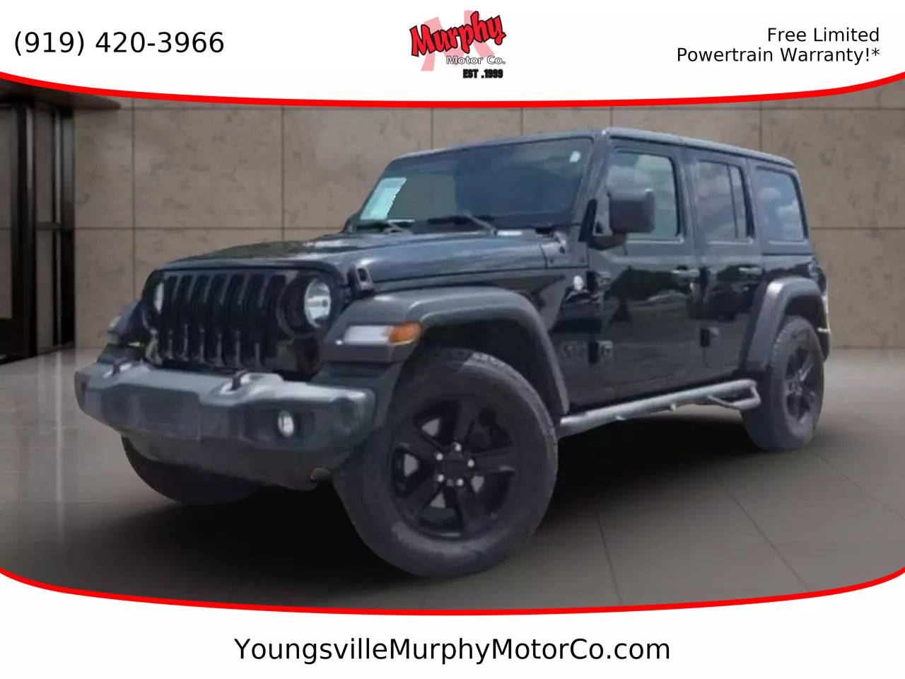 2019 Jeep Wrangler Sport Altitude — SUV — 101,178 mi — Youngsville, NC
