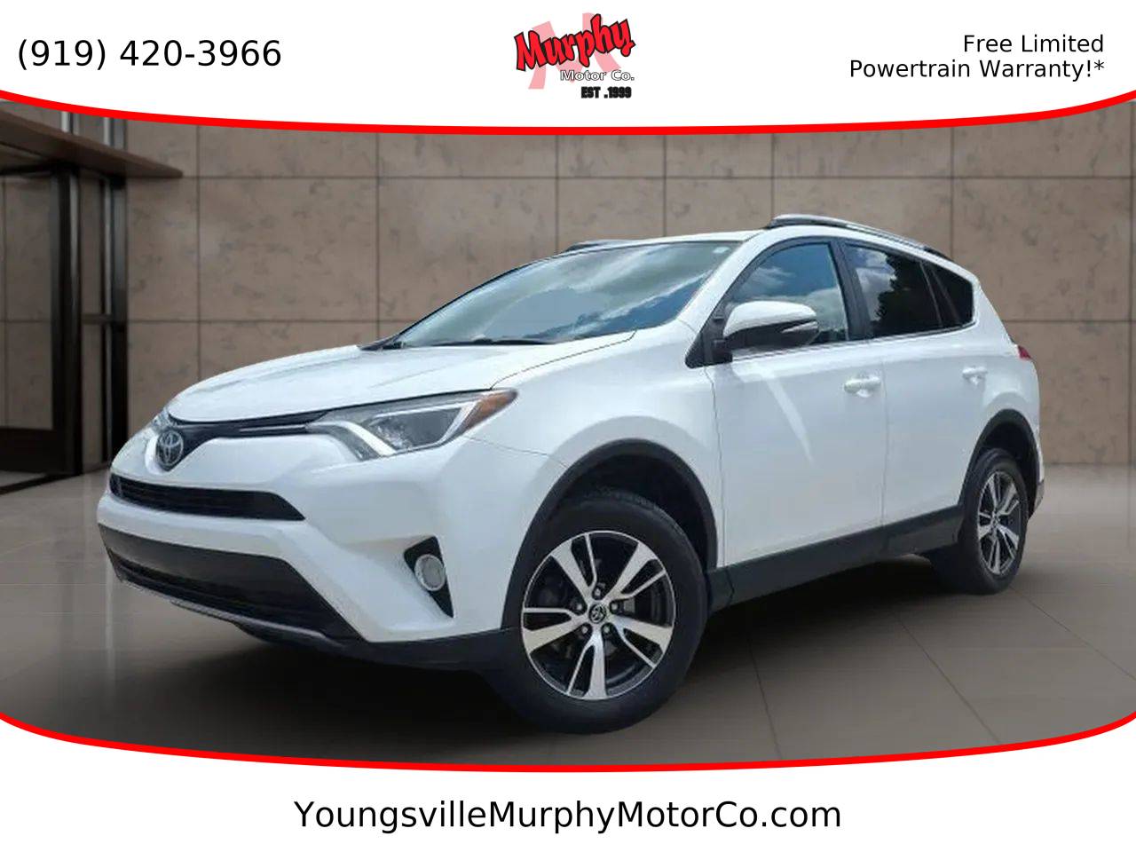 2018 Toyota RAV4 XLE — SUV — 74,180 mi — Youngsville, NC