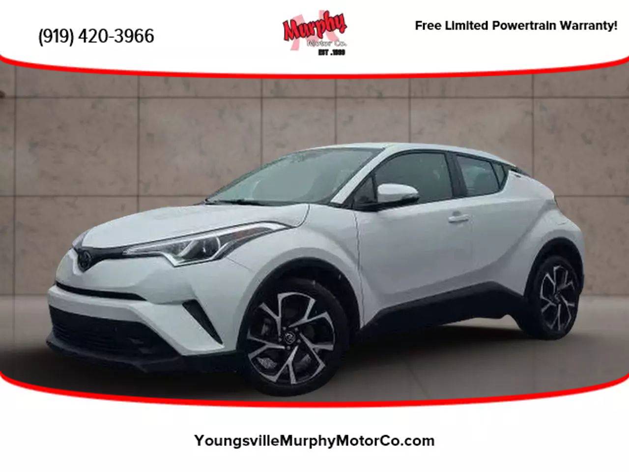 2019 Toyota C-HR XLE — SUV — 30,244 mi — Youngsville, NC