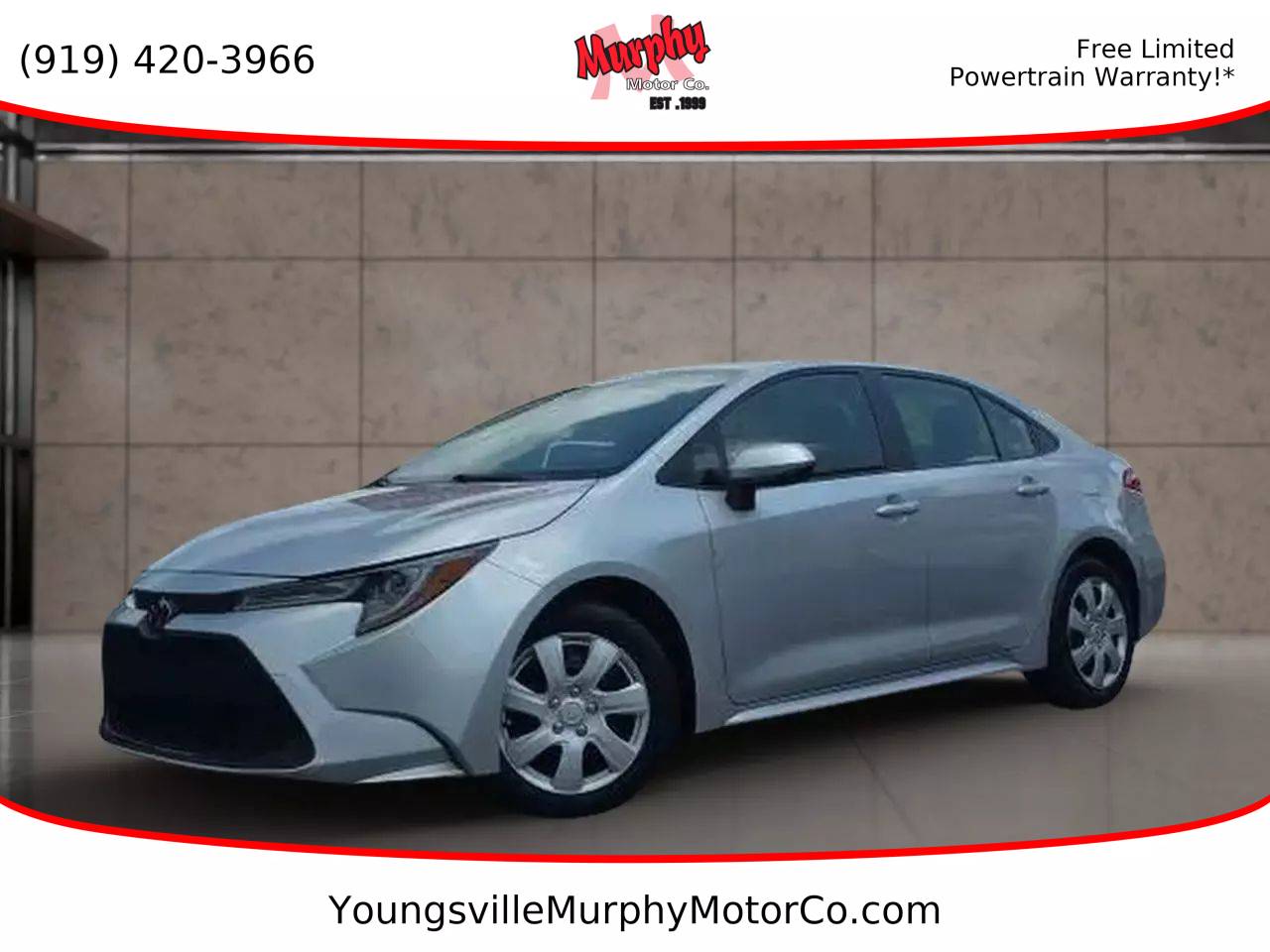 2021 Toyota Corolla LE — Sedan — 40,562 mi — Youngsville, NC