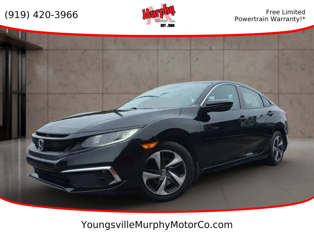 2019 Honda Civic LX — Sedan — 83,130 mi — Youngsville, NC