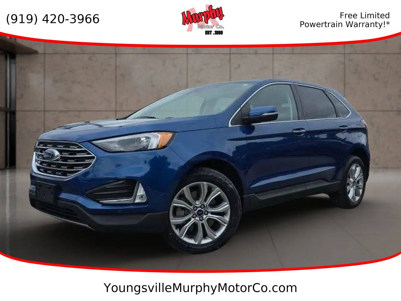 2022 Ford Edge Titanium — SUV — 71,042 mi — Youngsville, NC