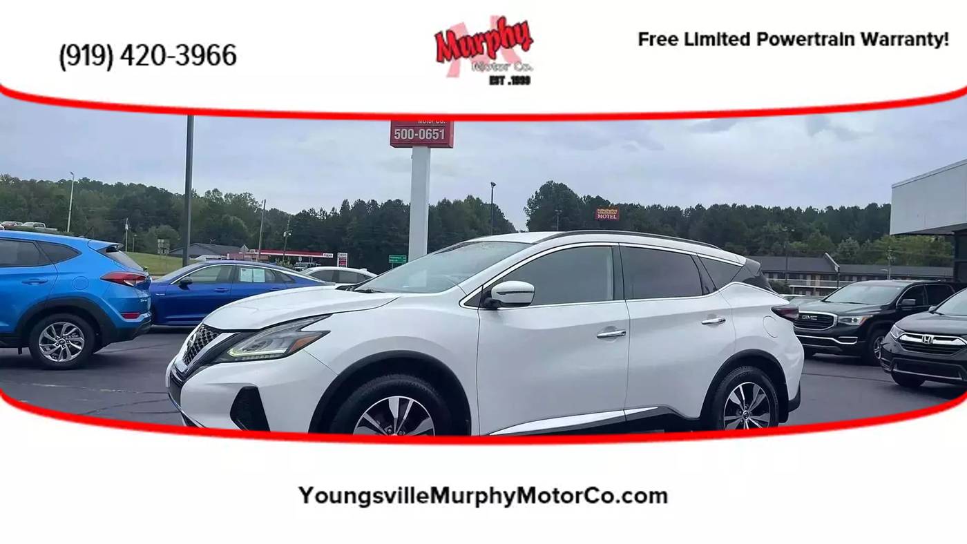 2020 Nissan Murano SV — SUV — 53,197 mi — Youngsville, NC