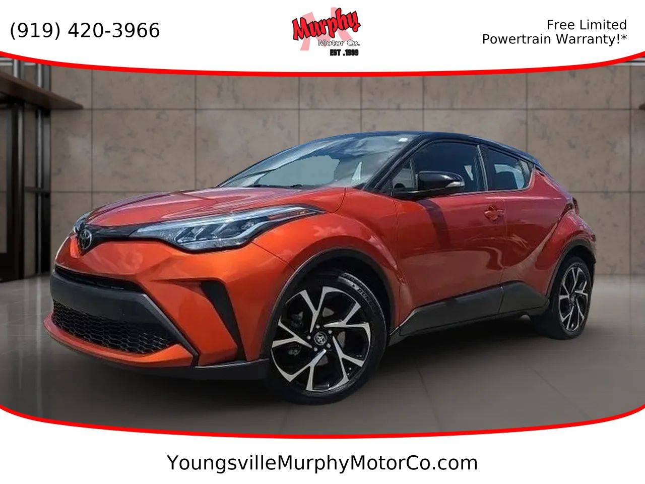 2020 Toyota C-HR XLE — SUV — 65,052 mi — Youngsville, NC