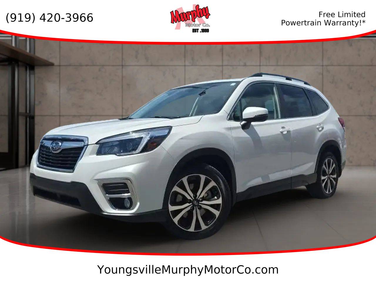 2021 Subaru Forester 2.5i Limited — SUV — 25,406 mi — Youngsville, NC