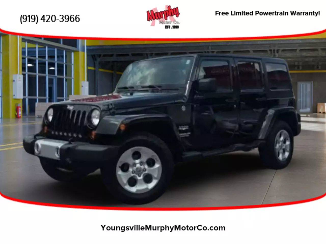 2013 Jeep Wrangler Sahara — SUV — 110,086 mi — Youngsville, NC