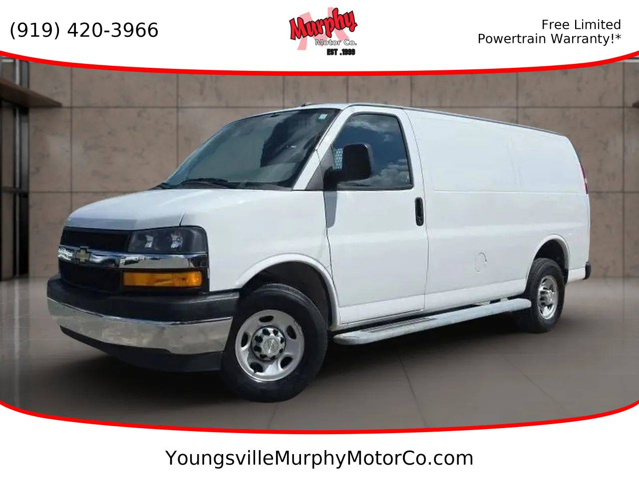 2022 Chevrolet Express Cargo Van Base — Cargo Van — 33,491 mi — Youngsville, NC