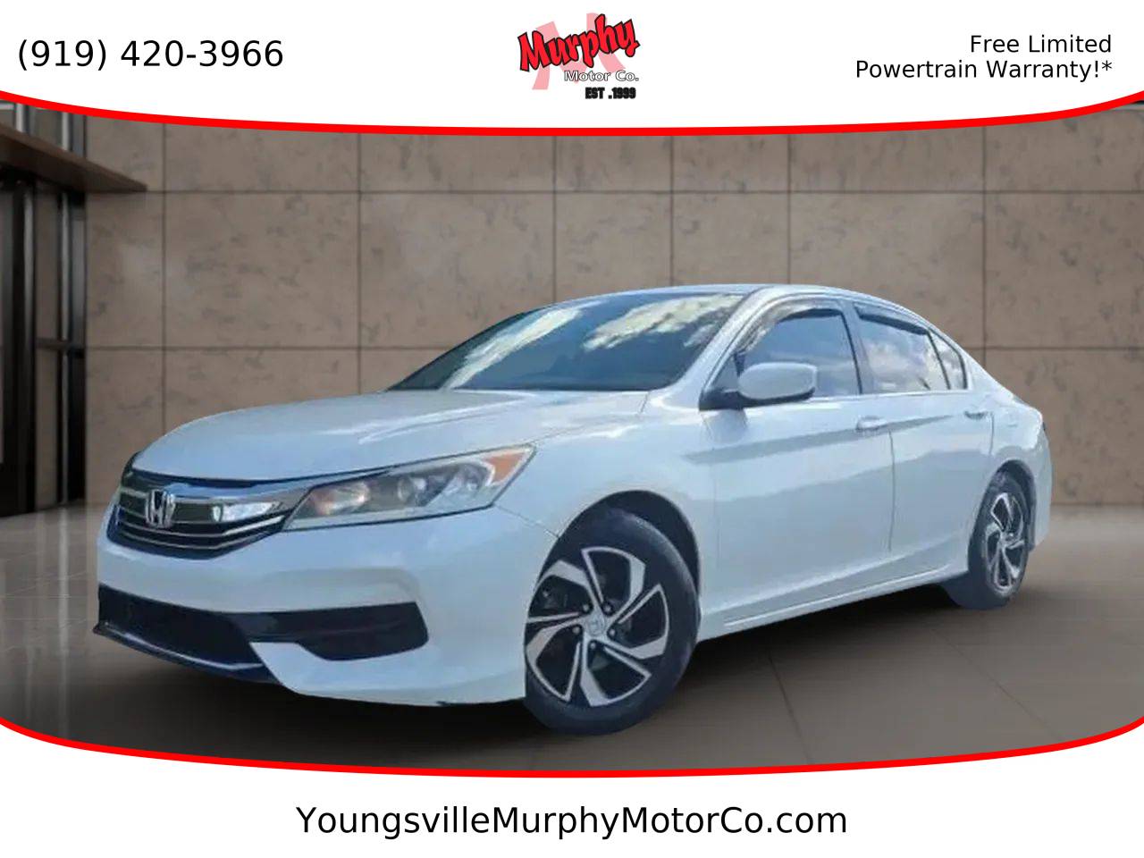2017 Honda Accord LX — Sedan — 92,758 mi — Youngsville, NC