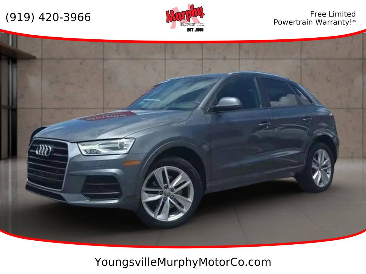 2017 Audi Q3 Premium — SUV — 55,881 mi — Youngsville, NC