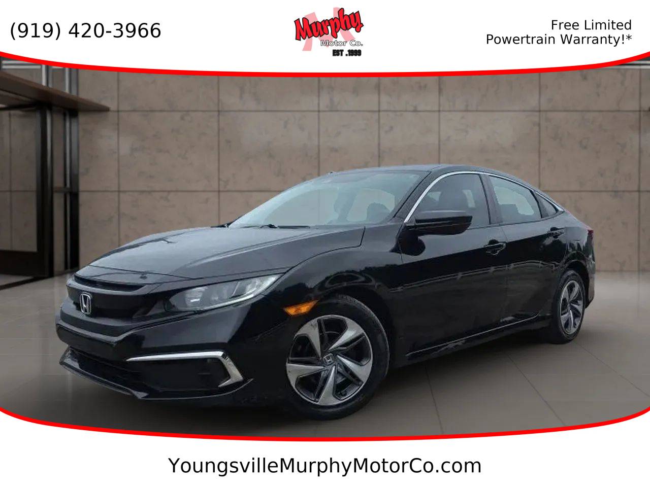 2020 Honda Civic LX — Sedan — 70,105 mi — Youngsville, NC