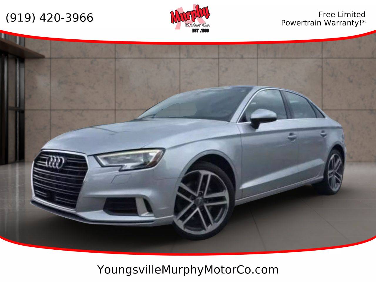 2019 Audi A3 Premium — Sedan — 55,764 mi — Youngsville, NC