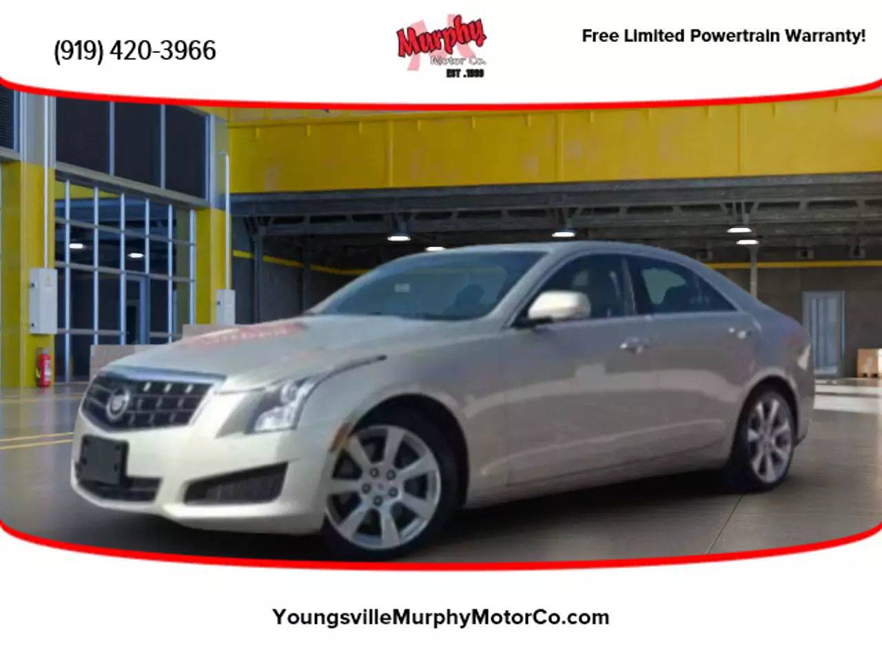2013 Cadillac ATS Luxury — Sedan — 46,118 mi — Youngsville, NC