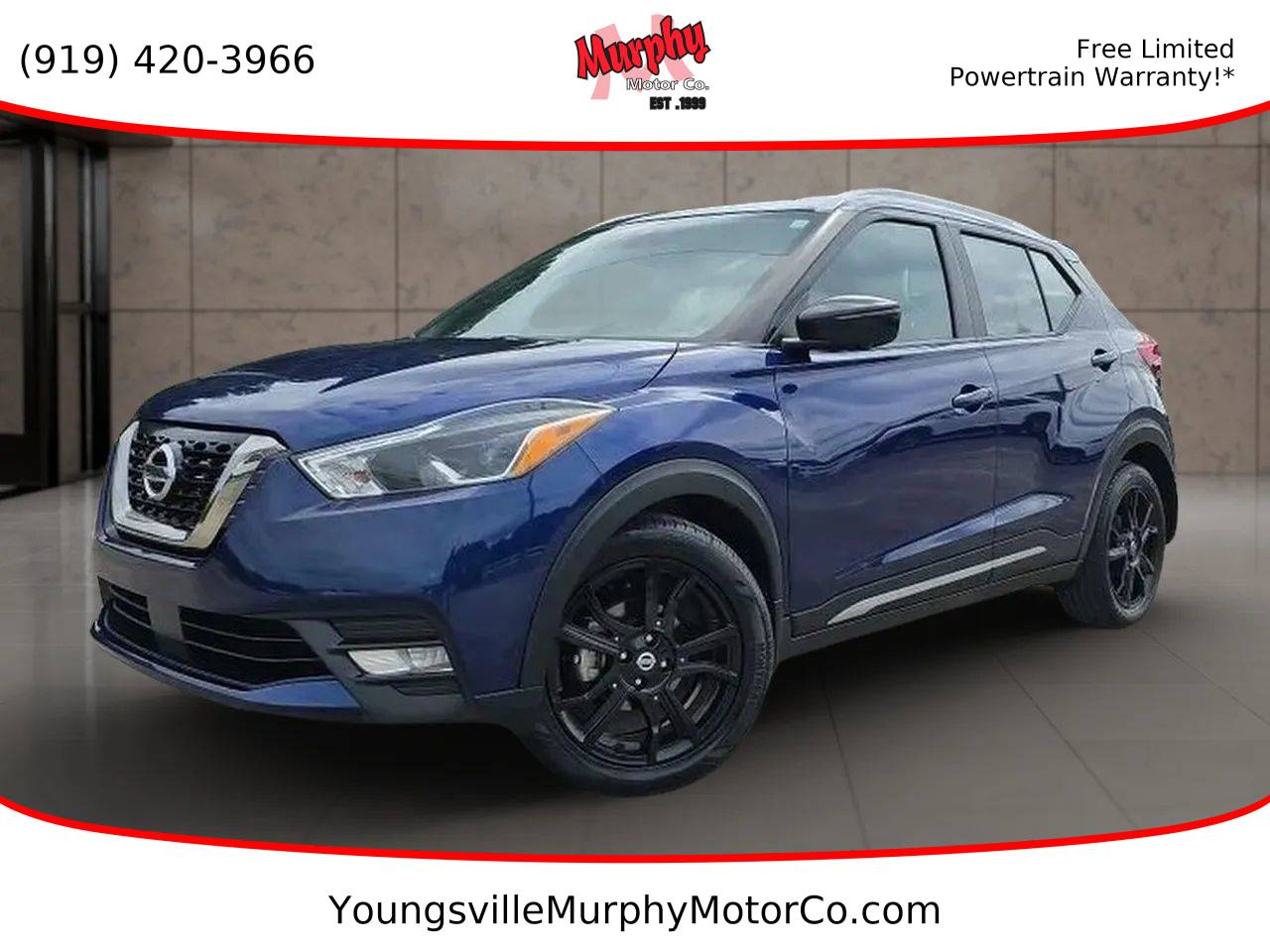 2020 Nissan Kicks SR — SUV — 60,749 mi — Youngsville, NC