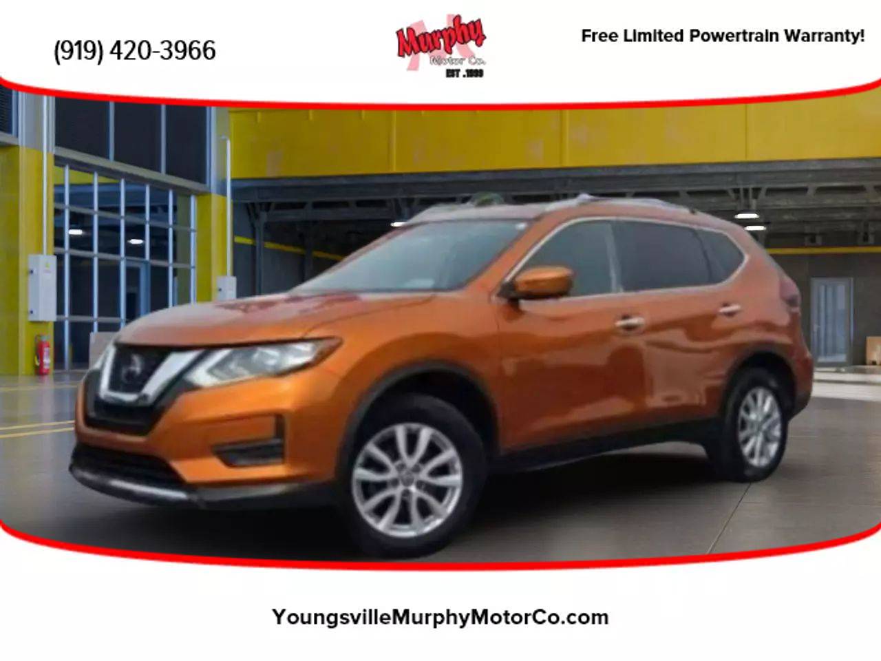 2018 Nissan Rogue SV — SUV — 74,688 mi — Youngsville, NC