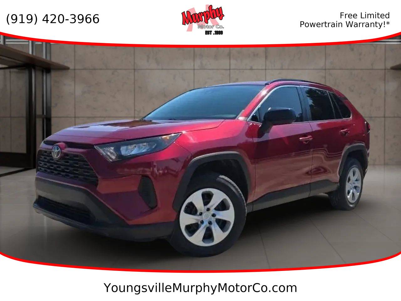 2021 Toyota RAV4 LE — SUV — 97,997 mi — Youngsville, NC