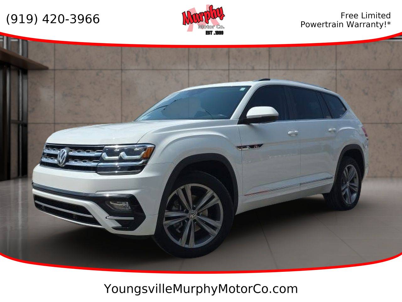 2018 Volkswagen Atlas SEL — SUV — 42,871 mi — Youngsville, NC