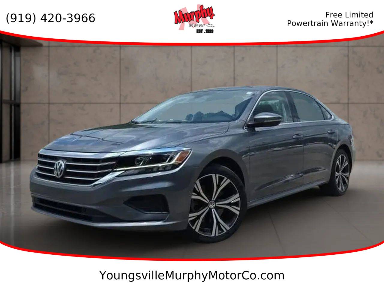 2020 Volkswagen Passat SEL — Sedan — 17,975 mi — Youngsville, NC