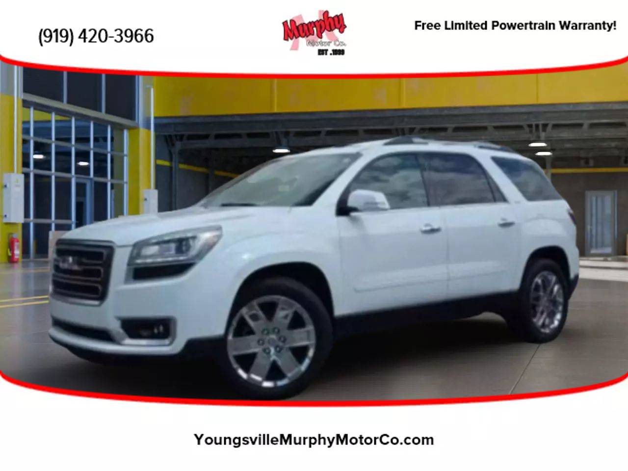 2017 GMC Acadia Limited Limited — SUV — 96,408 mi — Youngsville, NC