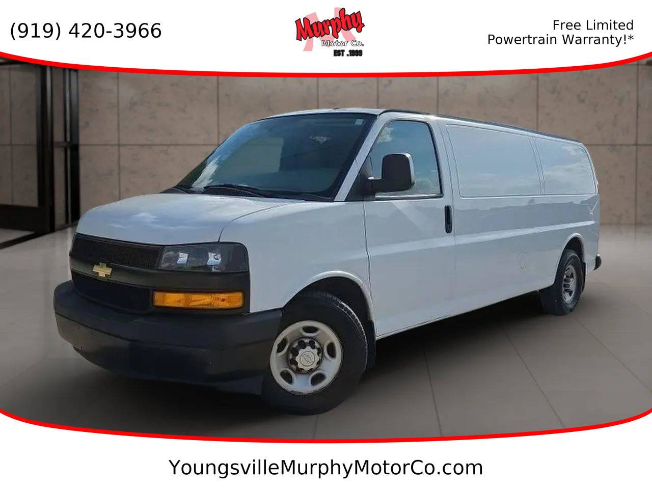 2018 Chevrolet Express Cargo Van Base — Cargo Van — 108,272 mi — Youngsville, NC