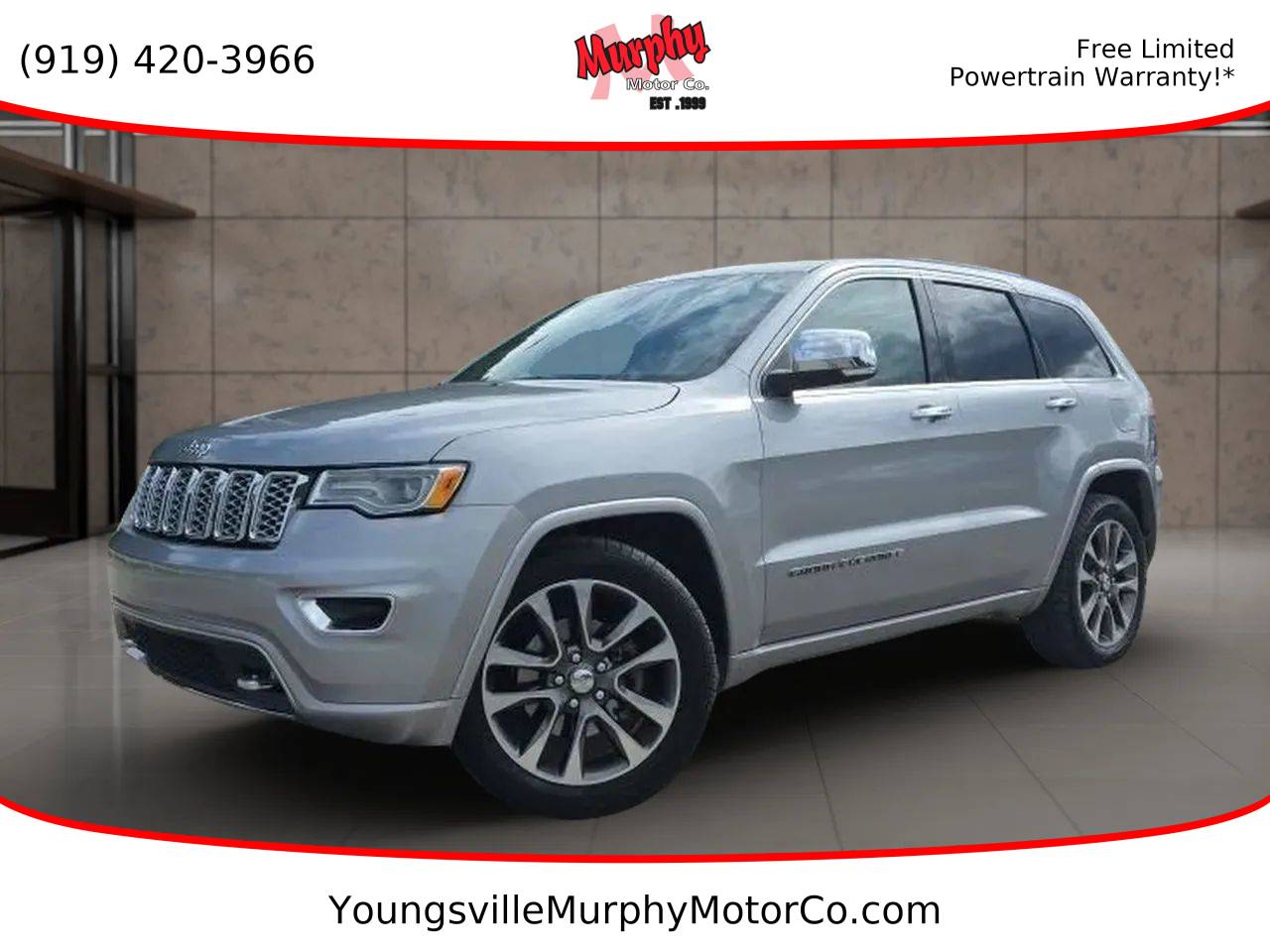 2018 Jeep Grand Cherokee Overland — SUV — 118,731 mi — Youngsville, NC