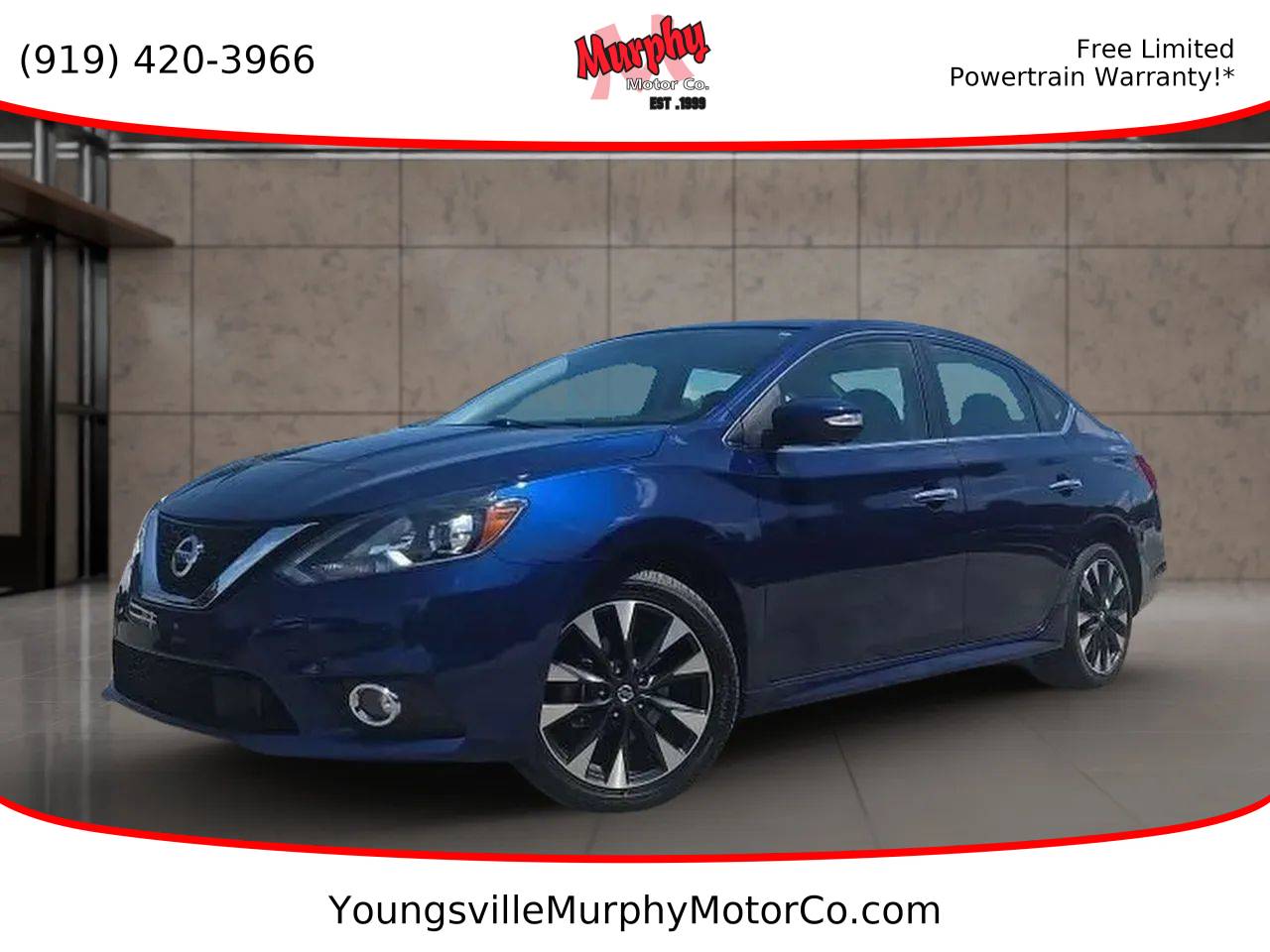 2019 Nissan Sentra SR — Sedan — 48,650 mi — Youngsville, NC