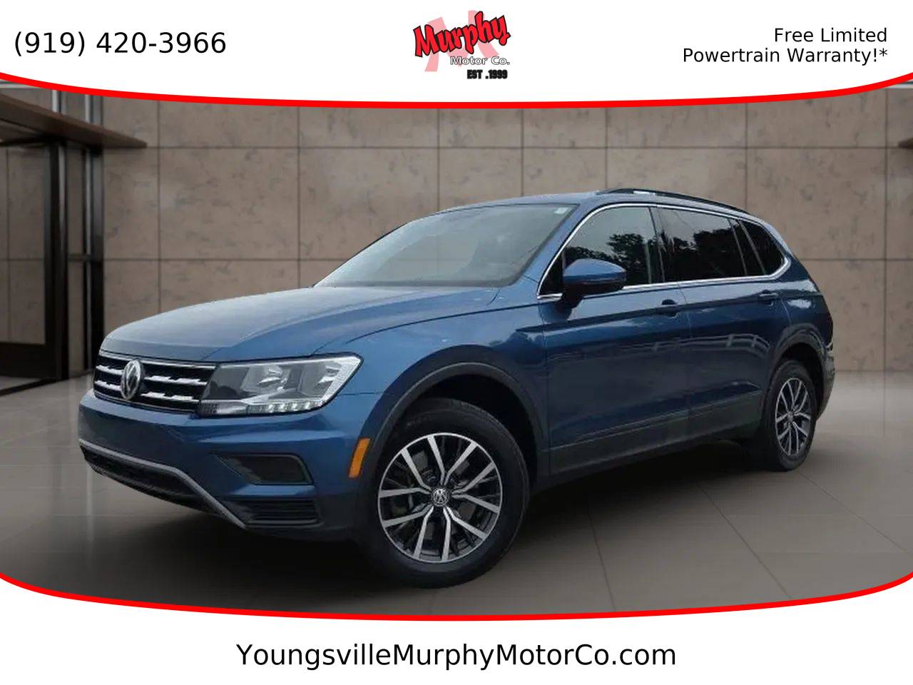 2019 Volkswagen Tiguan SE — SUV — 49,876 mi — Youngsville, NC