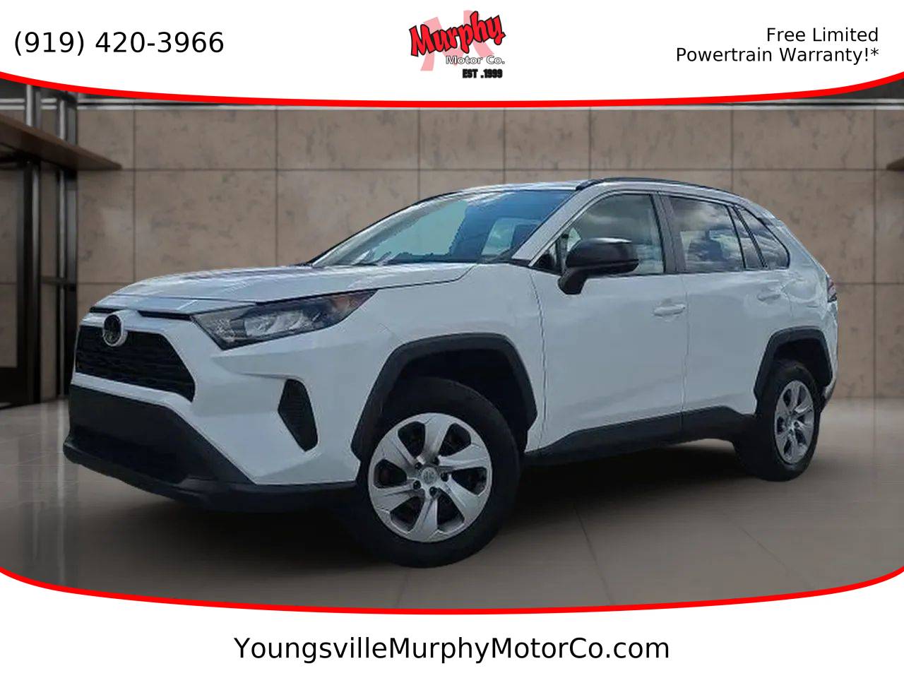 2021 Toyota RAV4 LE — SUV — 91,286 mi — Youngsville, NC