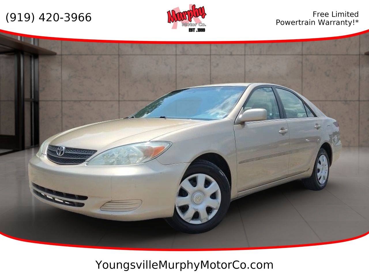 2002 Toyota Camry SE — Sedan — 201,166 mi — Youngsville, NC