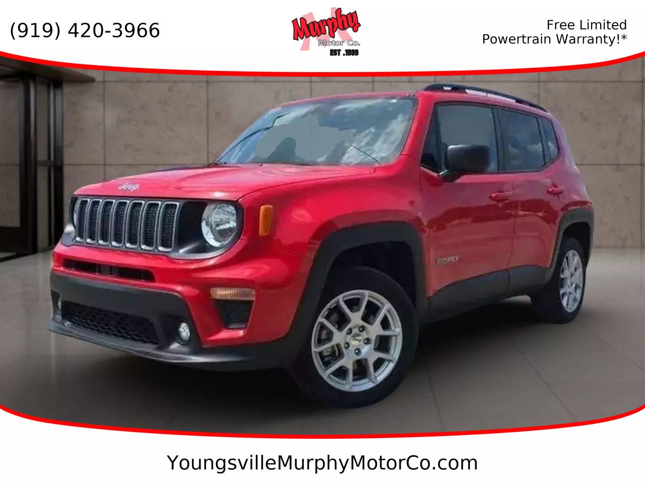 2022 Jeep Renegade Latitude — SUV — 6,284 mi — Youngsville, NC