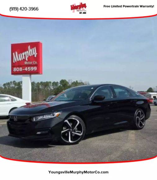 2020 Honda Accord Sport — Sedan — 72,658 mi — Youngsville, NC