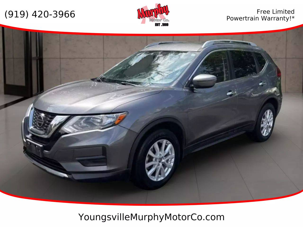 2018 Nissan Rogue SV — SUV — 128,821 mi — Youngsville, NC