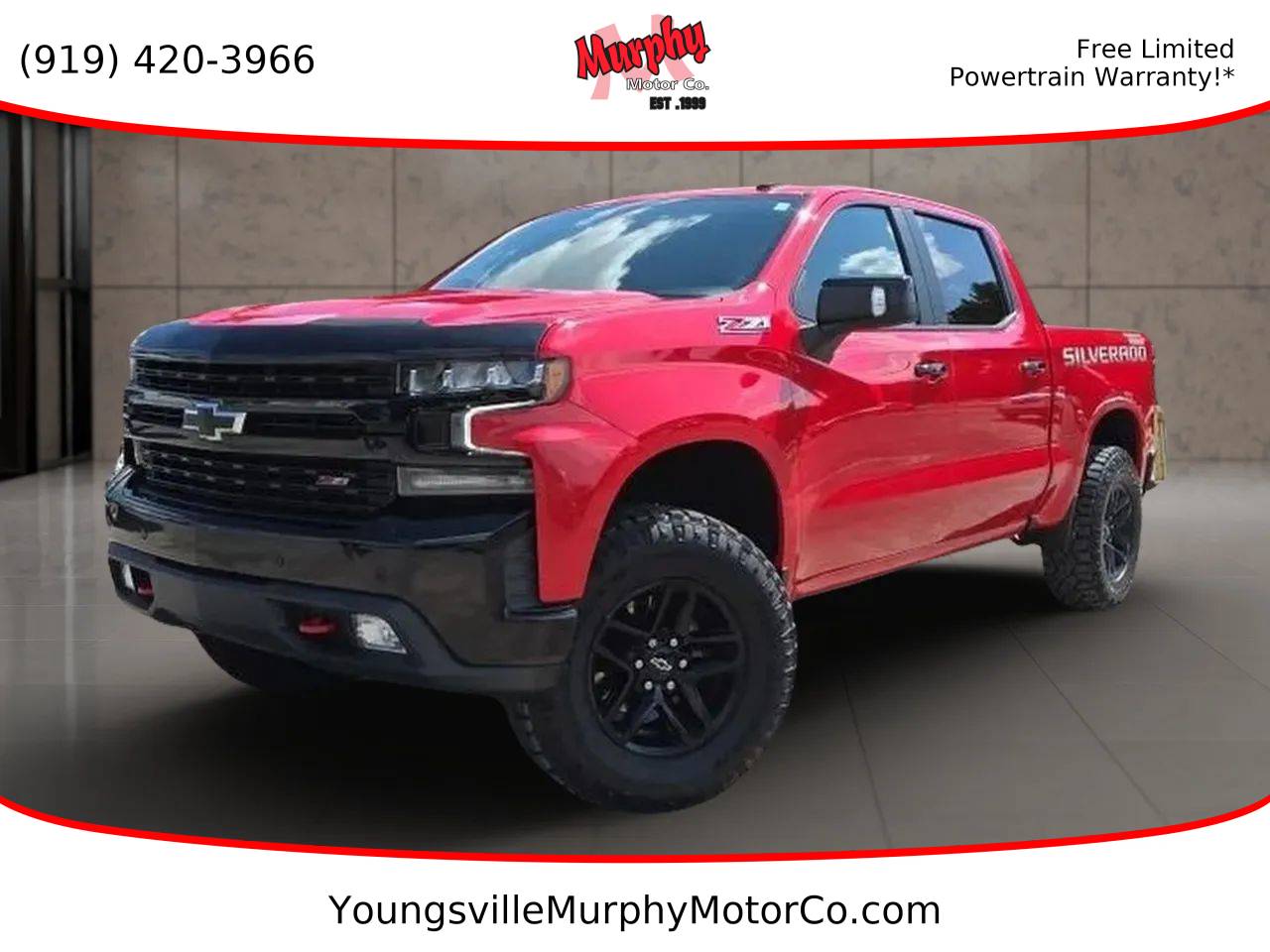 2021 Chevrolet Silverado 1500 LT Trail Boss — Pickup Truck — 103,191 mi — Youngsville, NC
