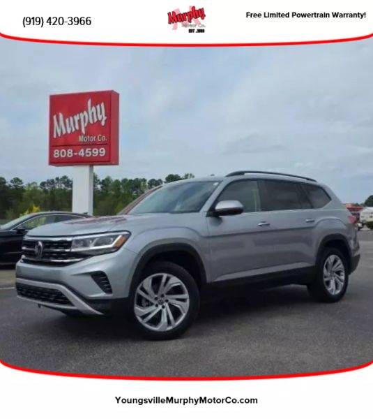 2022 Volkswagen Atlas SE with Technology — SUV — 54,715 mi — Youngsville, NC