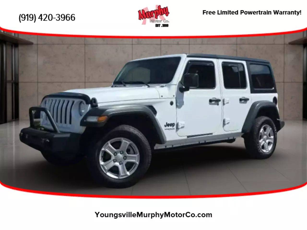 2022 Jeep Wrangler Sport S — SUV — 56,011 mi — Youngsville, NC