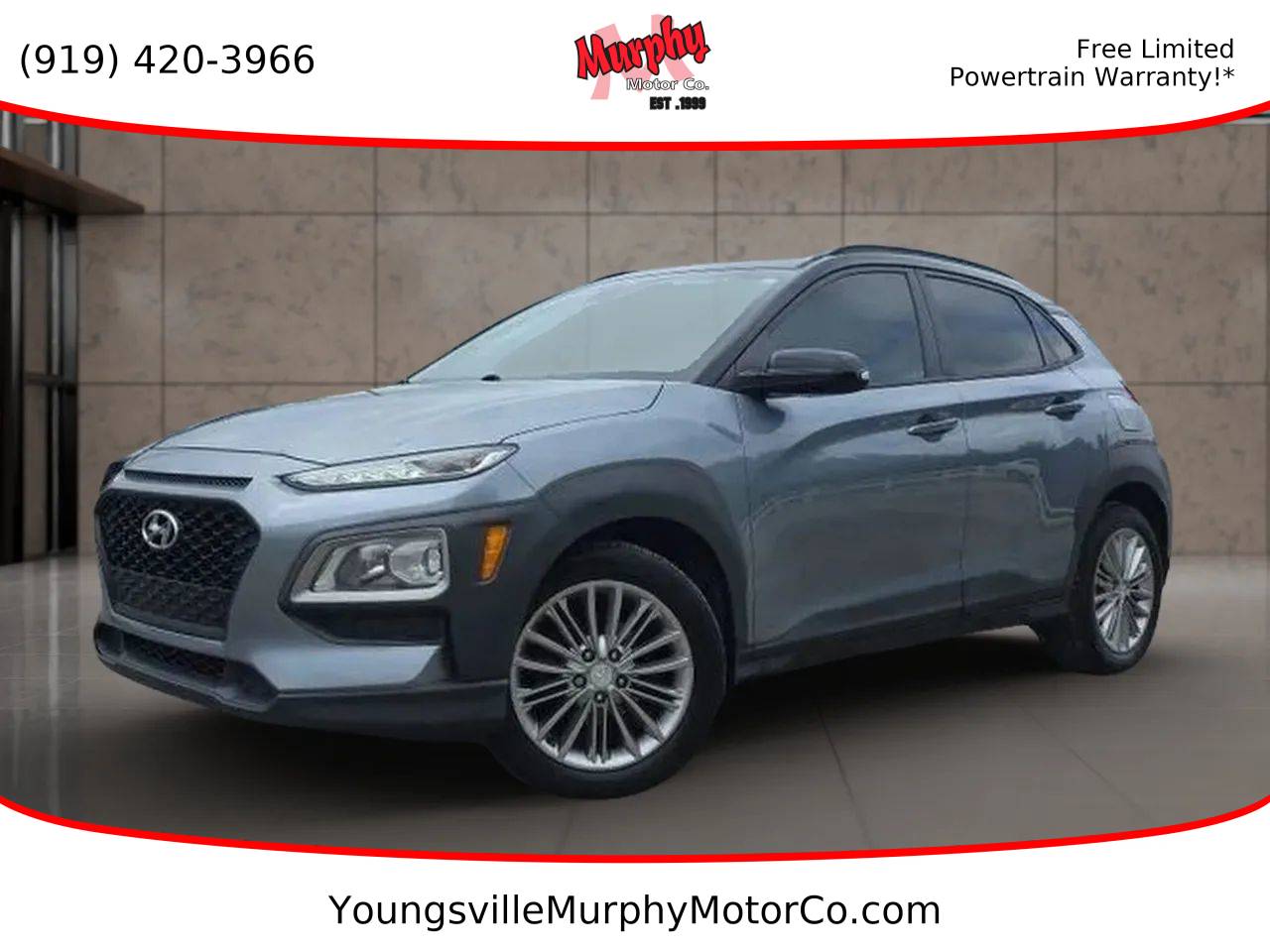 2019 Hyundai Kona SEL — SUV — 99,745 mi — Youngsville, NC