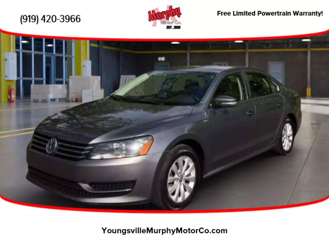 2014 Volkswagen Passat S — Sedan — 111,573 mi — Youngsville, NC