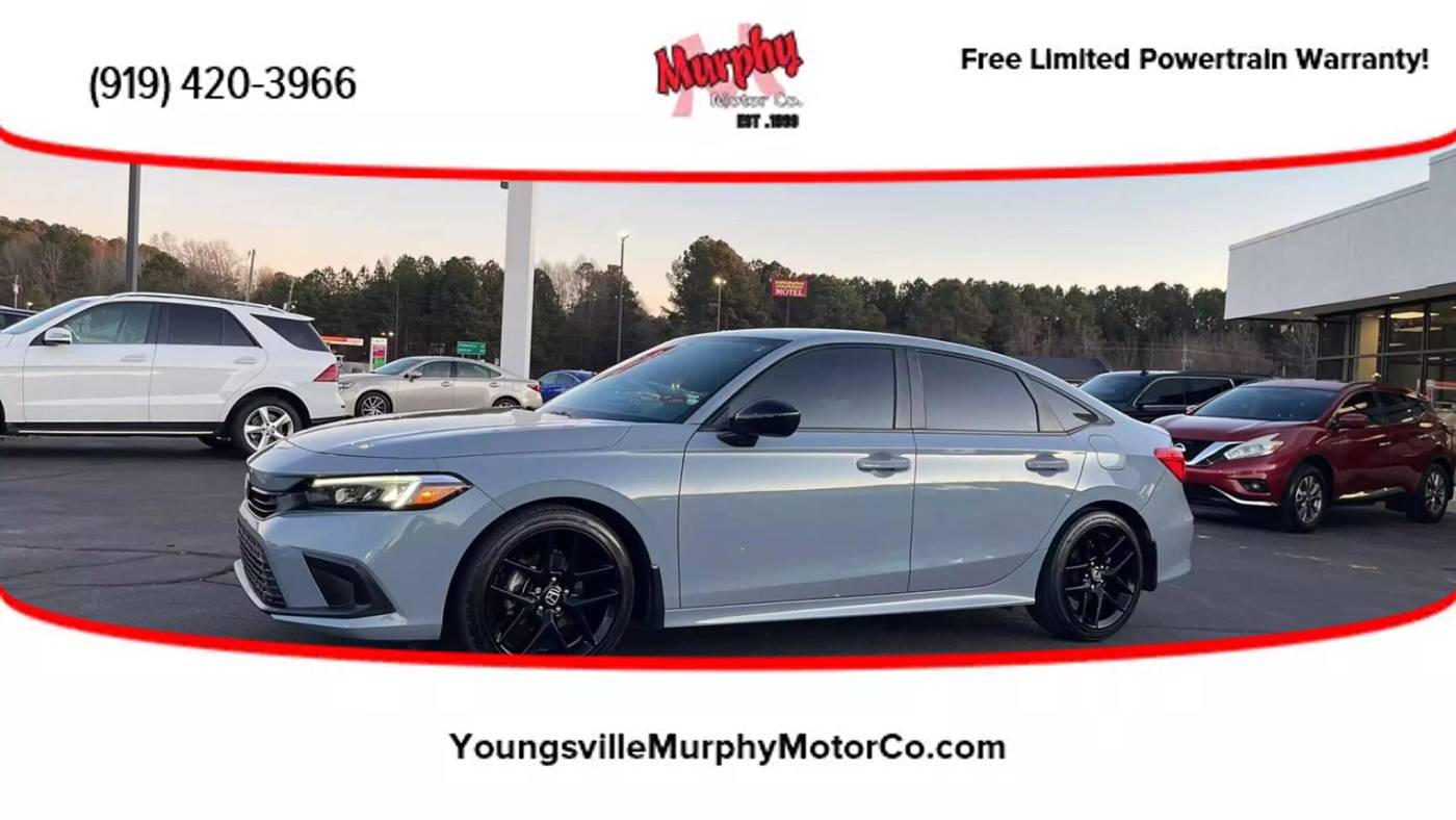 2022 Honda Civic Sport — Sedan — 37,844 mi — Youngsville, NC