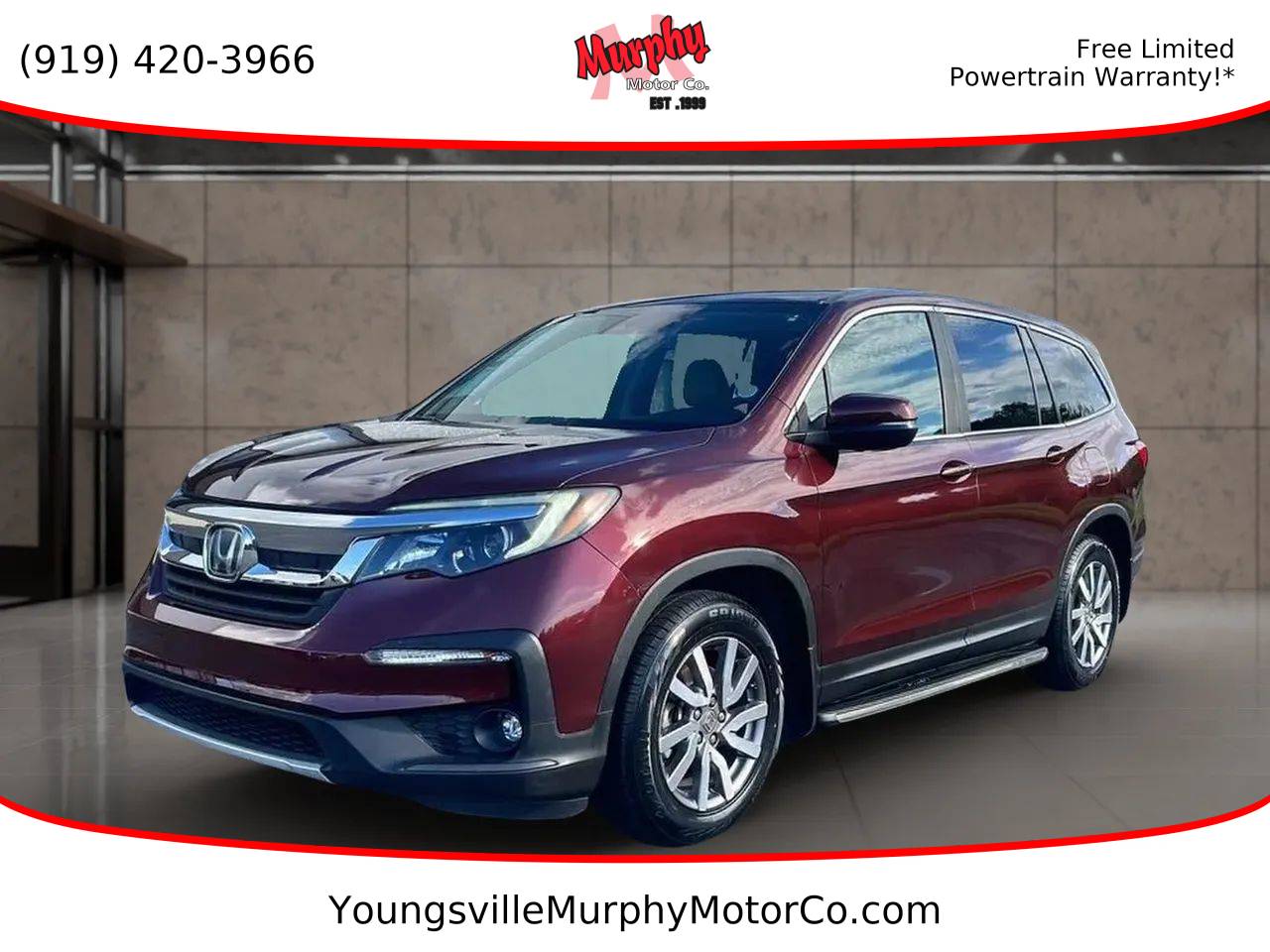 2020 Honda Pilot EX-L — SUV — 74,160 mi — Youngsville, NC
