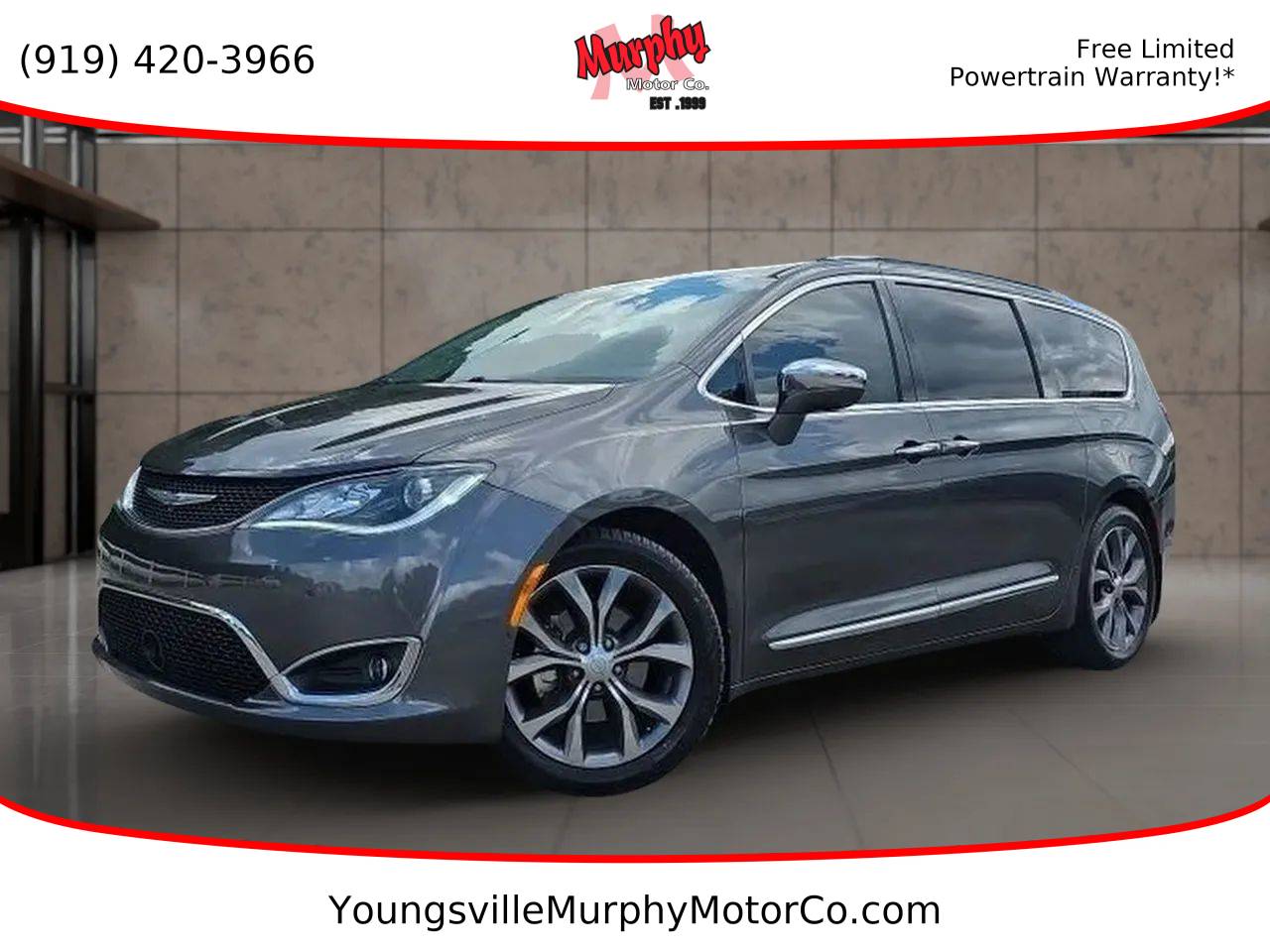 2018 Chrysler Pacifica Limited — Minivan — 77,504 mi — Youngsville, NC