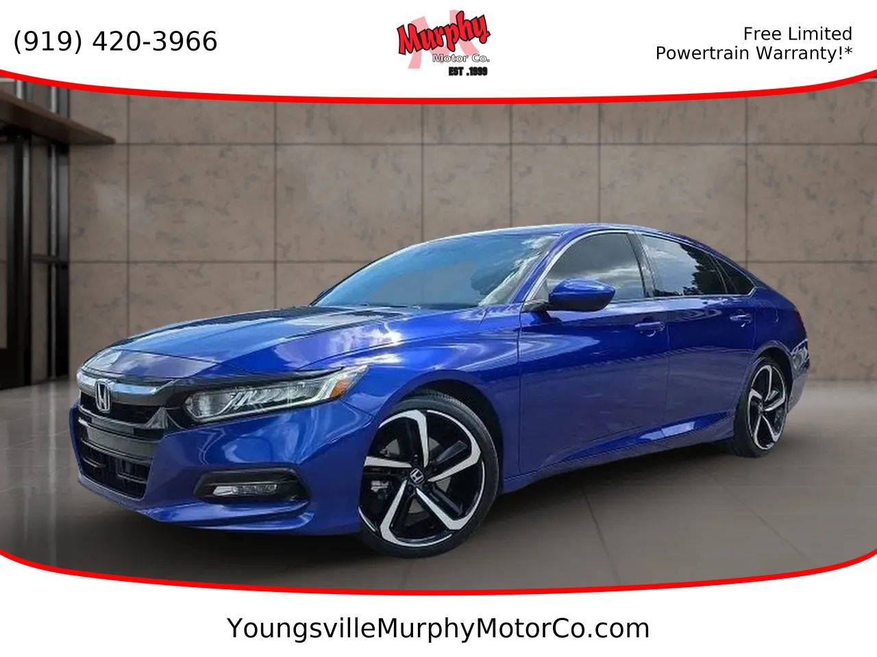 2019 Honda Accord Sport — Sedan — 80,464 mi — Youngsville, NC