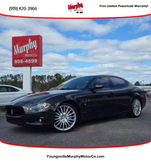 2012 Maserati Quattroporte S — Sedan — 21,591 mi — Youngsville, NC